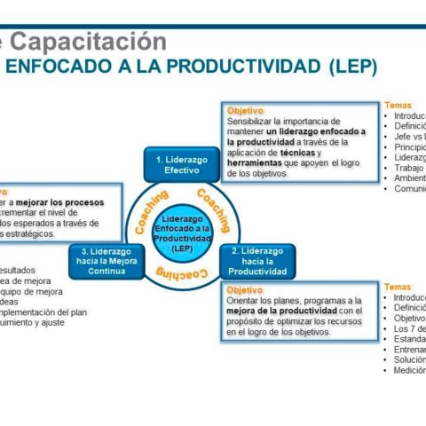 Curso ProdMax sobre Liderazgo Enfocado a la Productividad